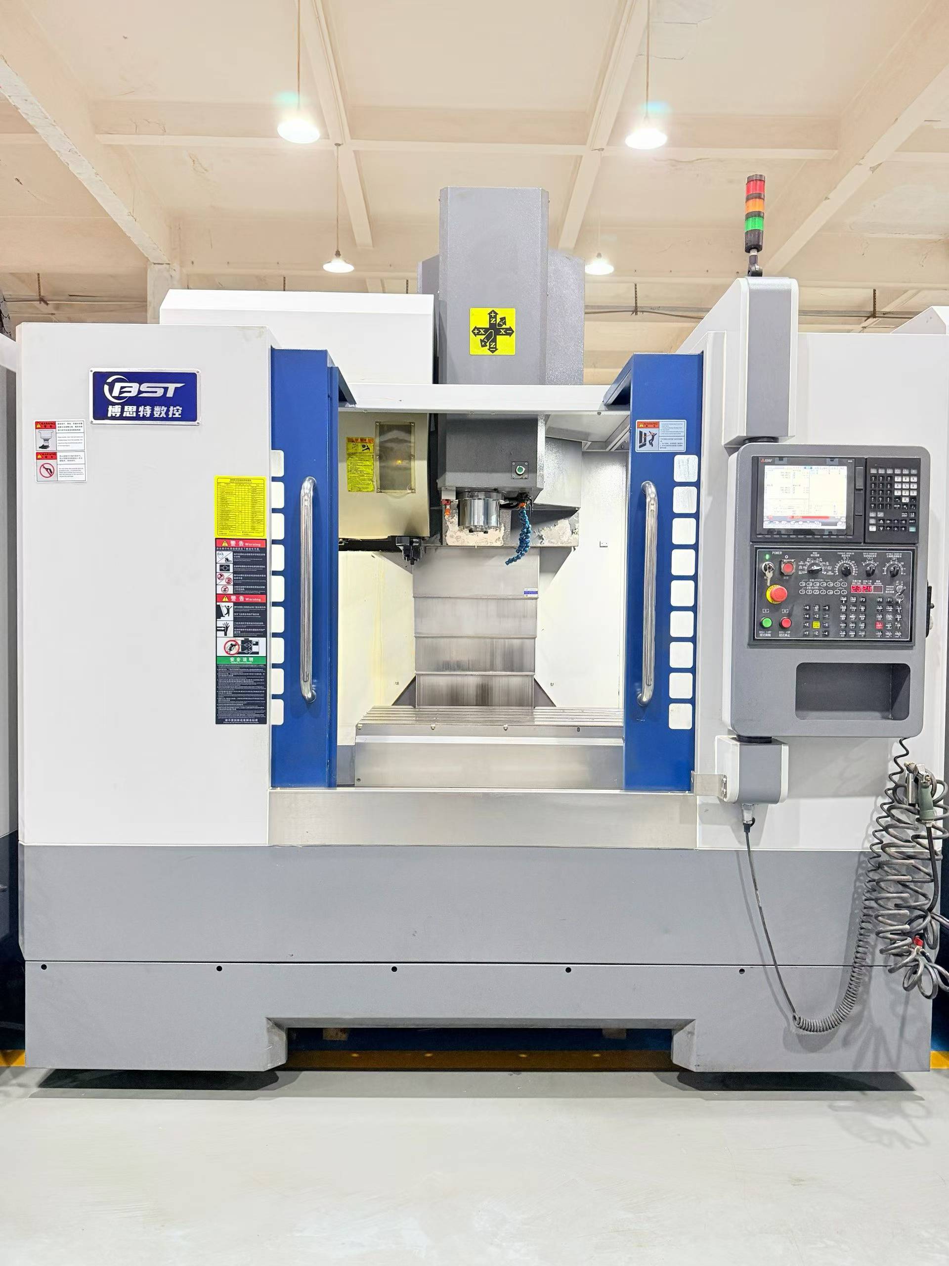 Used 2025 V-855 Vertical Machining Center with Mitsubishi M 80 photo 2