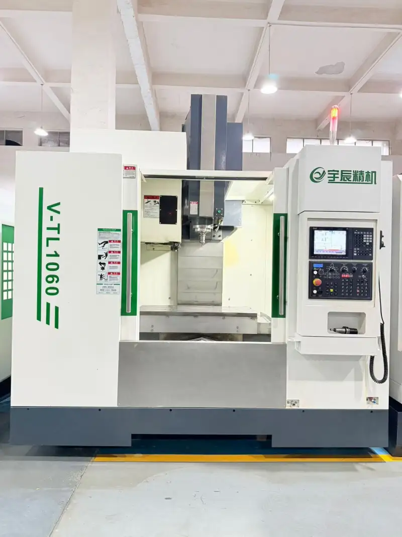 Used Yuchen V-TL 1060 Vertical Machining Center with Mitsubishi M 80 photo 1
