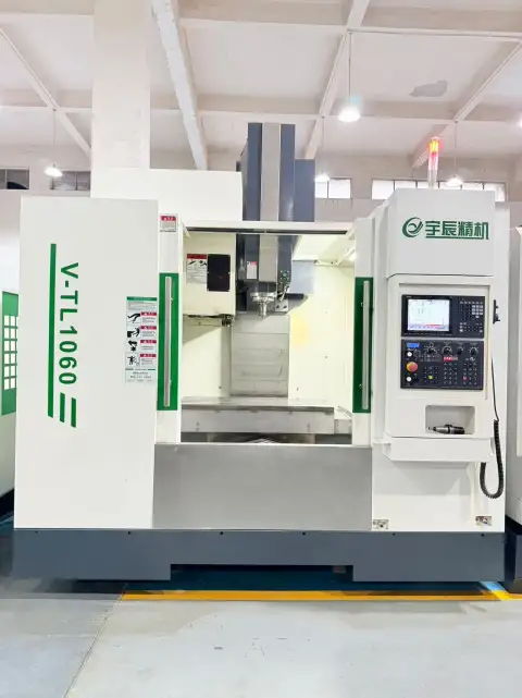 Centro de mecanizado vertical Yuchen V-TL 1060 usado con Mitsubishi M 80