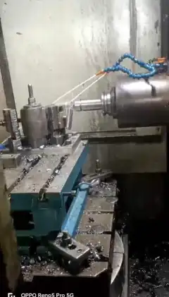 Used Dual-Station Machining Center with FANUC 18 i-MB Control and BT50 Spindle photo 5