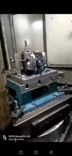 Used Dual-Station Machining Center with FANUC 18 i-MB Control and BT50 Spindle photo 6