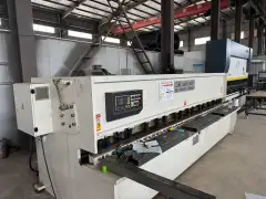 Used RuiTie 4.1 m Electro-Hydraulic CNC Press Brake and 6 mm x 4 m Shearing Machine photo 7