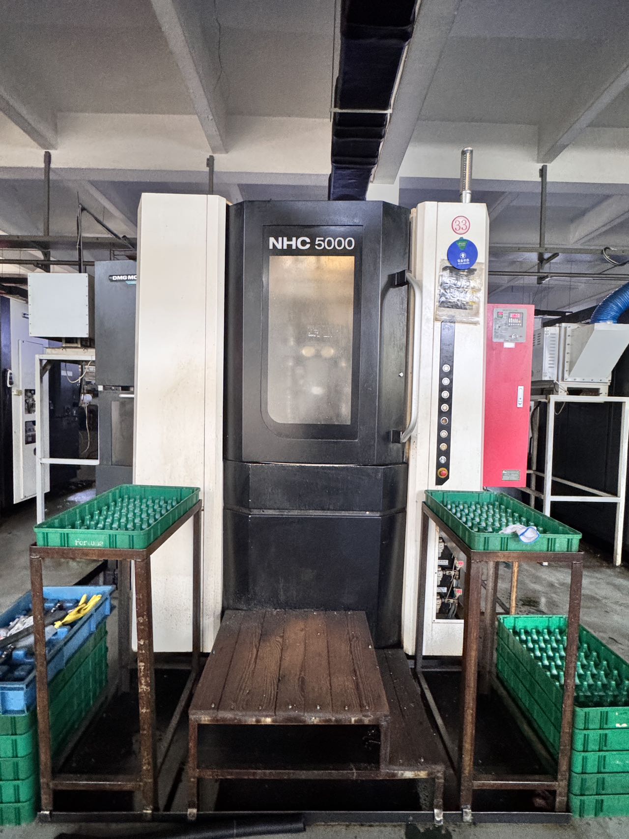 Used DMG MORI NHC 5000 Horizontal Dual-Station Machining Center (3 Units) photo 2