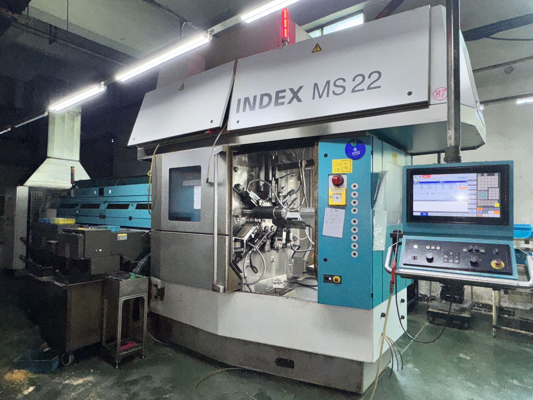 Used INDEX MS 22 CNC Multi-Spindle Lathe