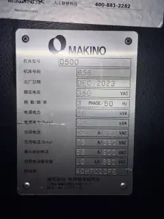 Used Makino D 500 5-Axis Machining Centers (2023 & 2024) photo 10