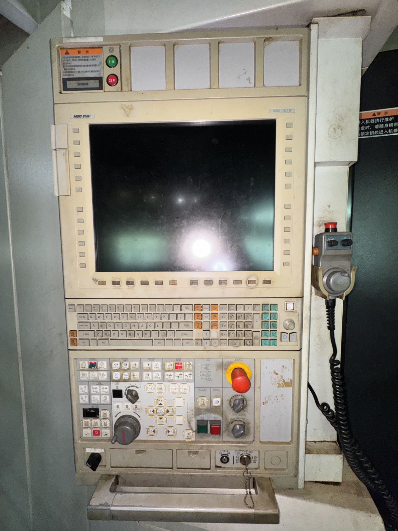 Used Mori Seiki NH 10000 DCG Horizontal Dual-Station Machining Center with FANUC MSX-701 IV photo 2