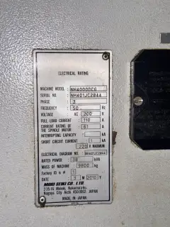 Used Mori Seiki NH 4000 DCG Dual-Station Horizontal Machining Center with FANUC 31 i photo 9