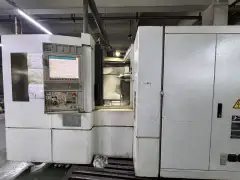 Used Mori Seiki NH 4000 DCG Dual-Station Horizontal Machining Center with FANUC 31 i photo 12