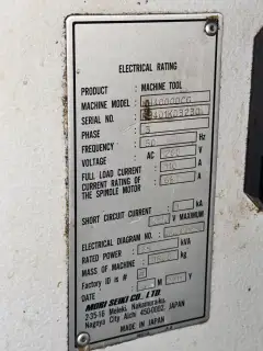 Used Mori Seiki NH 4000 DCG Dual-Station Horizontal Machining Center with FANUC 31 i photo 19
