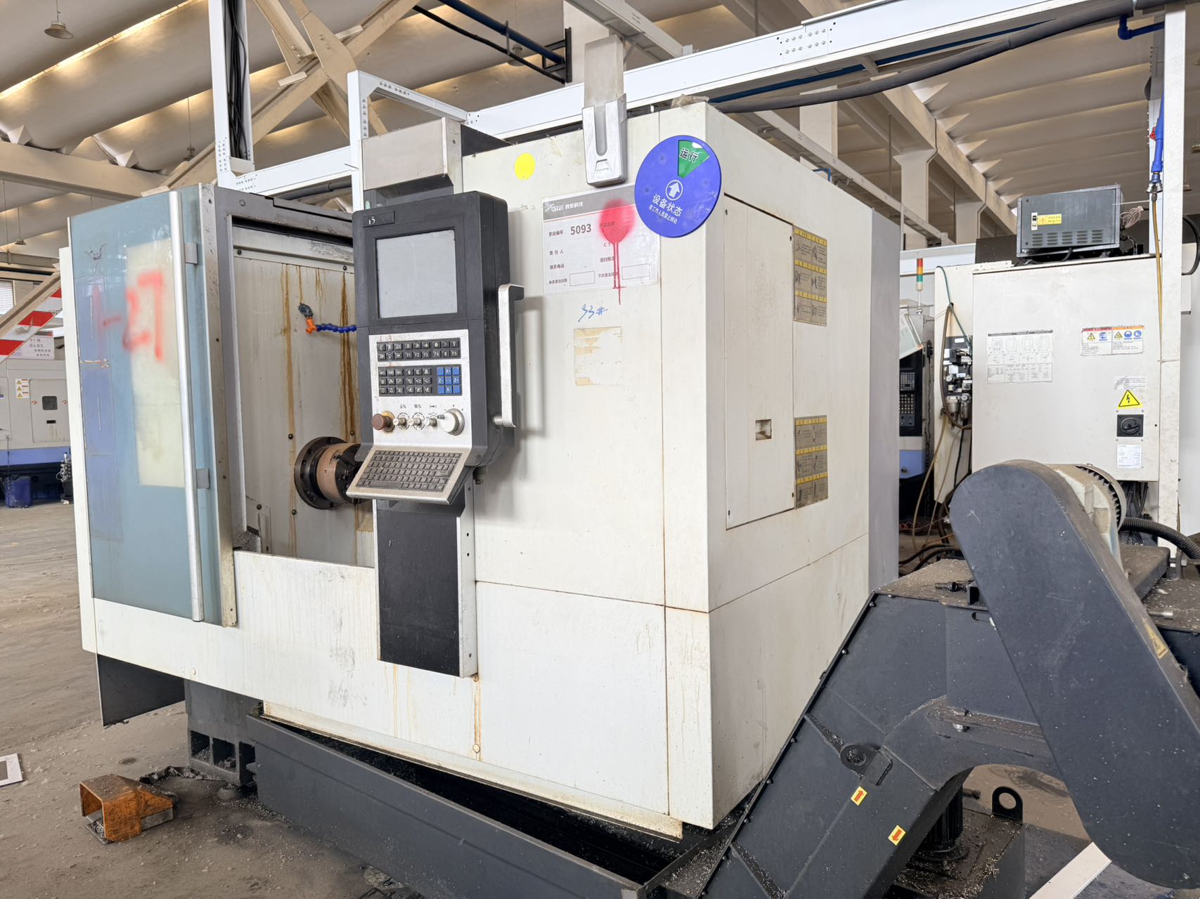 Used Shenyang i 53.5 Slant-Bed CNC Lathe photo 3