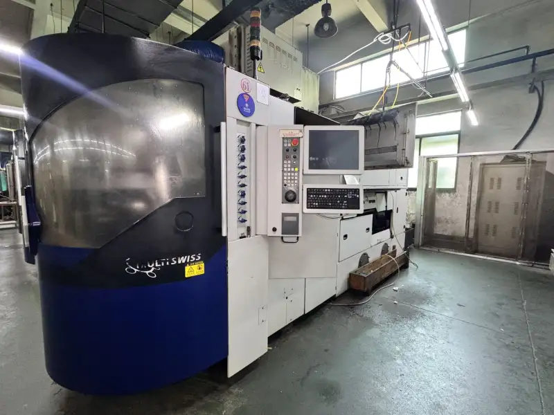 Used Tornos MultSwiss 6 x 14 Multi-Spindle CNC Lathe photo 1