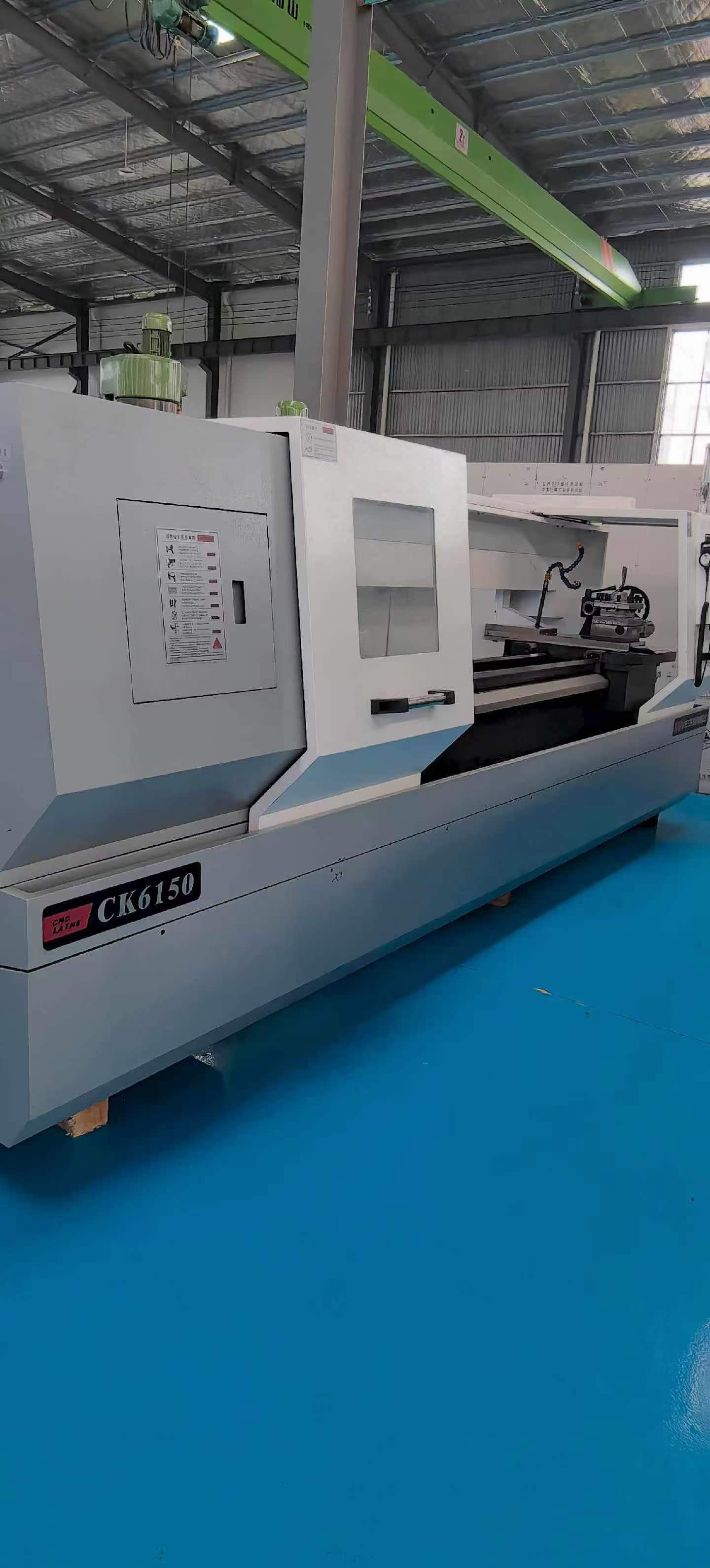 Used Shandong SanJi 6150/3000 CNC Lathe with GSK