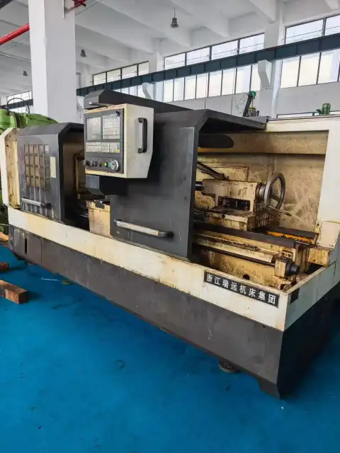เครื่องกลึง CNC Zhejiang Ruiyuan SK 520 มือสอง ระบบควบคุม GSK