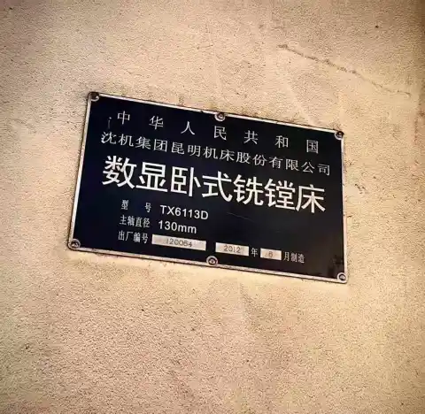 Kunming TX 6113 D Dijital Göstergeli Yatay Borlama ve Freze Makinesi (Kullanılmış)