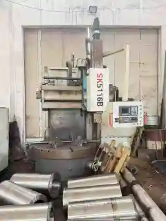 Used Qiqihar 5116 CNC Vertical Lathe with Siemens 808 D photo 2