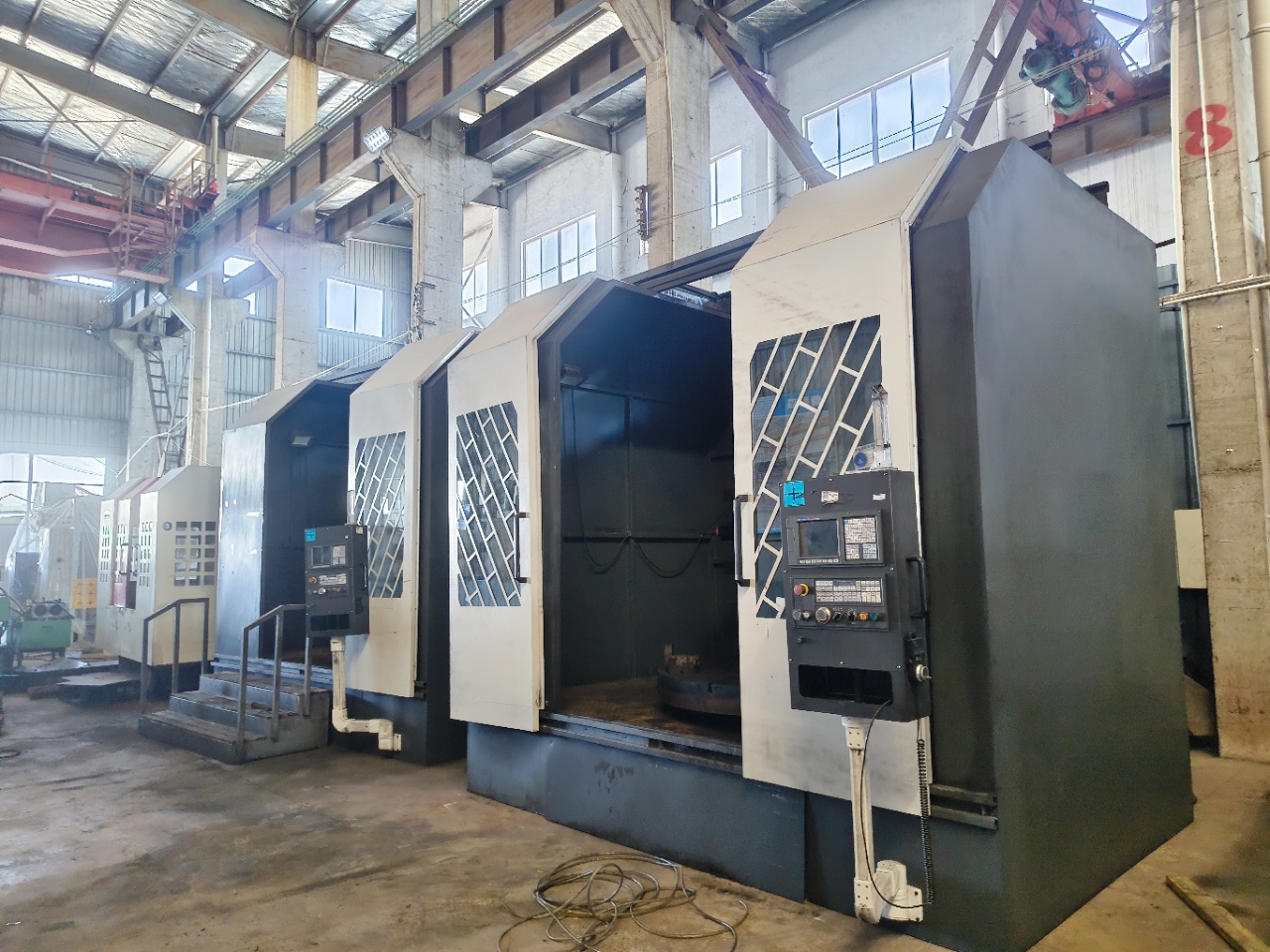 Used Dalian Xindadi CK 5117 CNC Single-Column Vertical Lathe photo 2