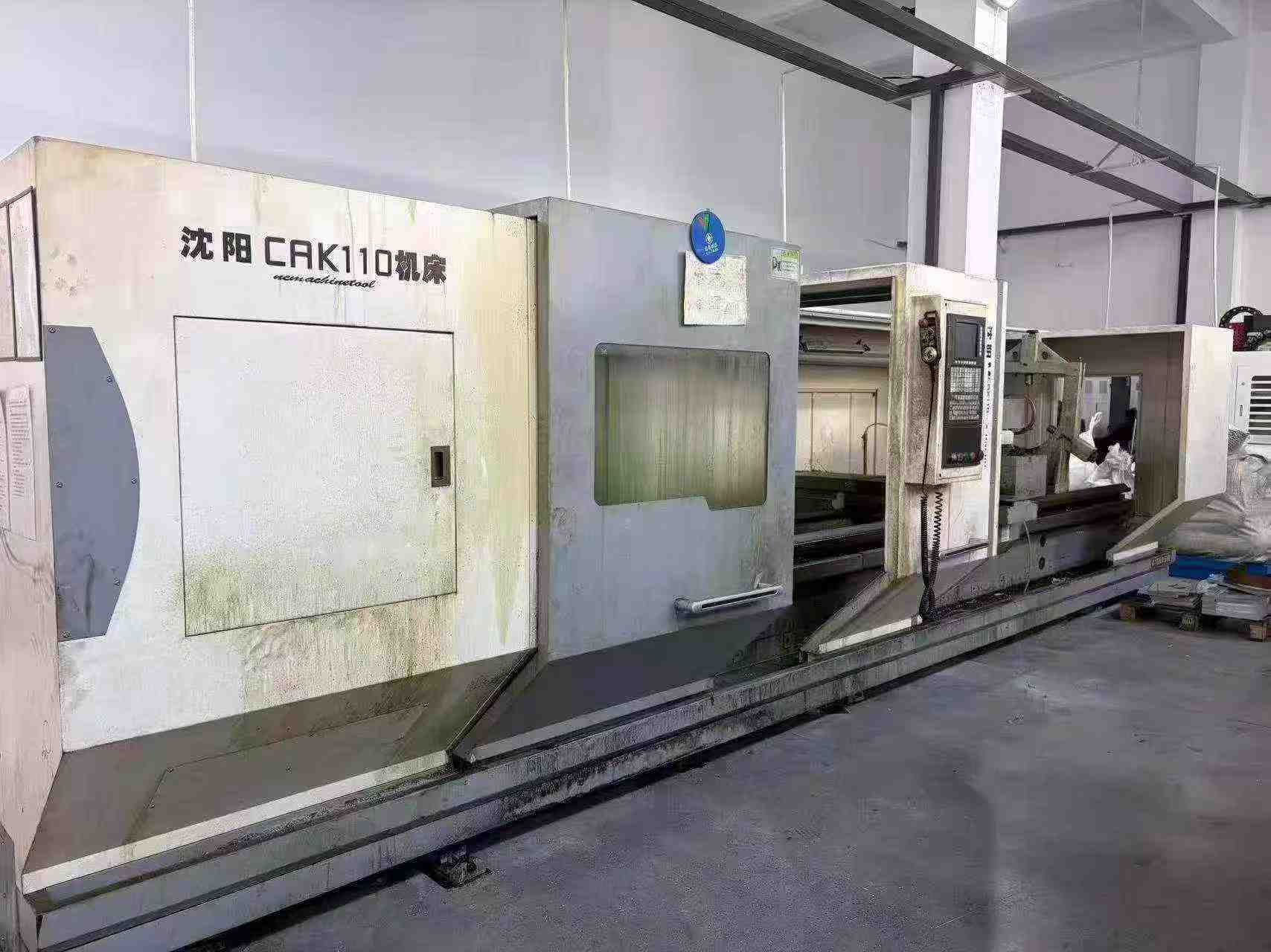 Used Shenyang No.1 CK 61100 CNC Lathe with GSK 980 TDi photo 2