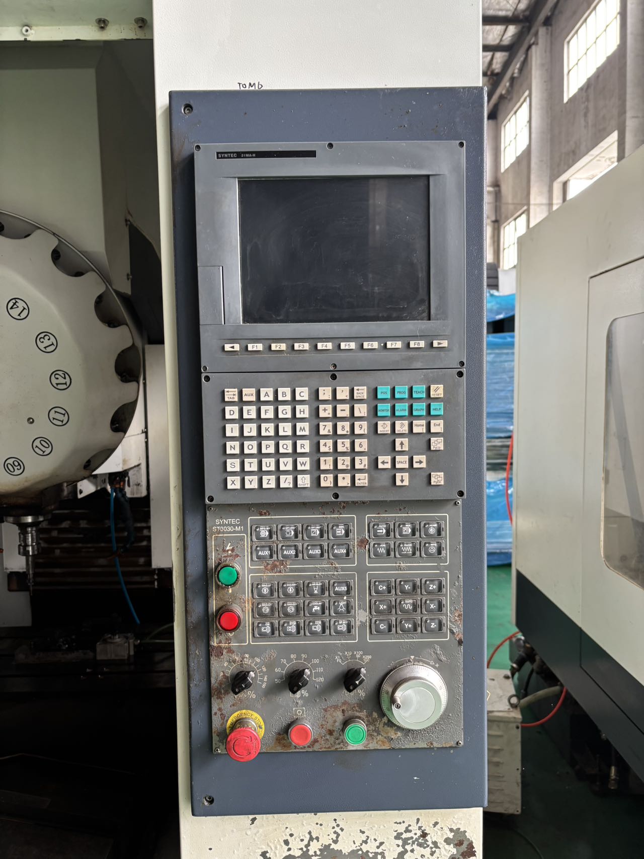 Used TC 540 Drilling and Tapping Center with SYNTEC photo 4