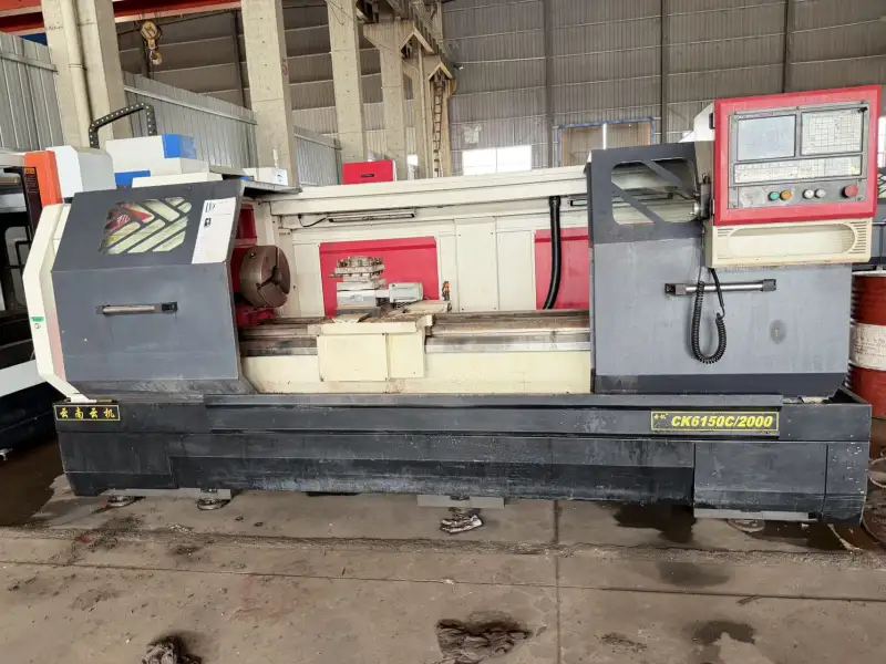 Yunnan YUNJI 6150/2 m CNC Lathe with 105 mm Spindle Bore photo 1