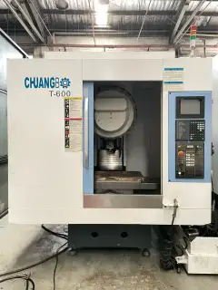 Used Chuangbo T-600 Vertical Machining Center with Mitsubishi M 80 photo 1