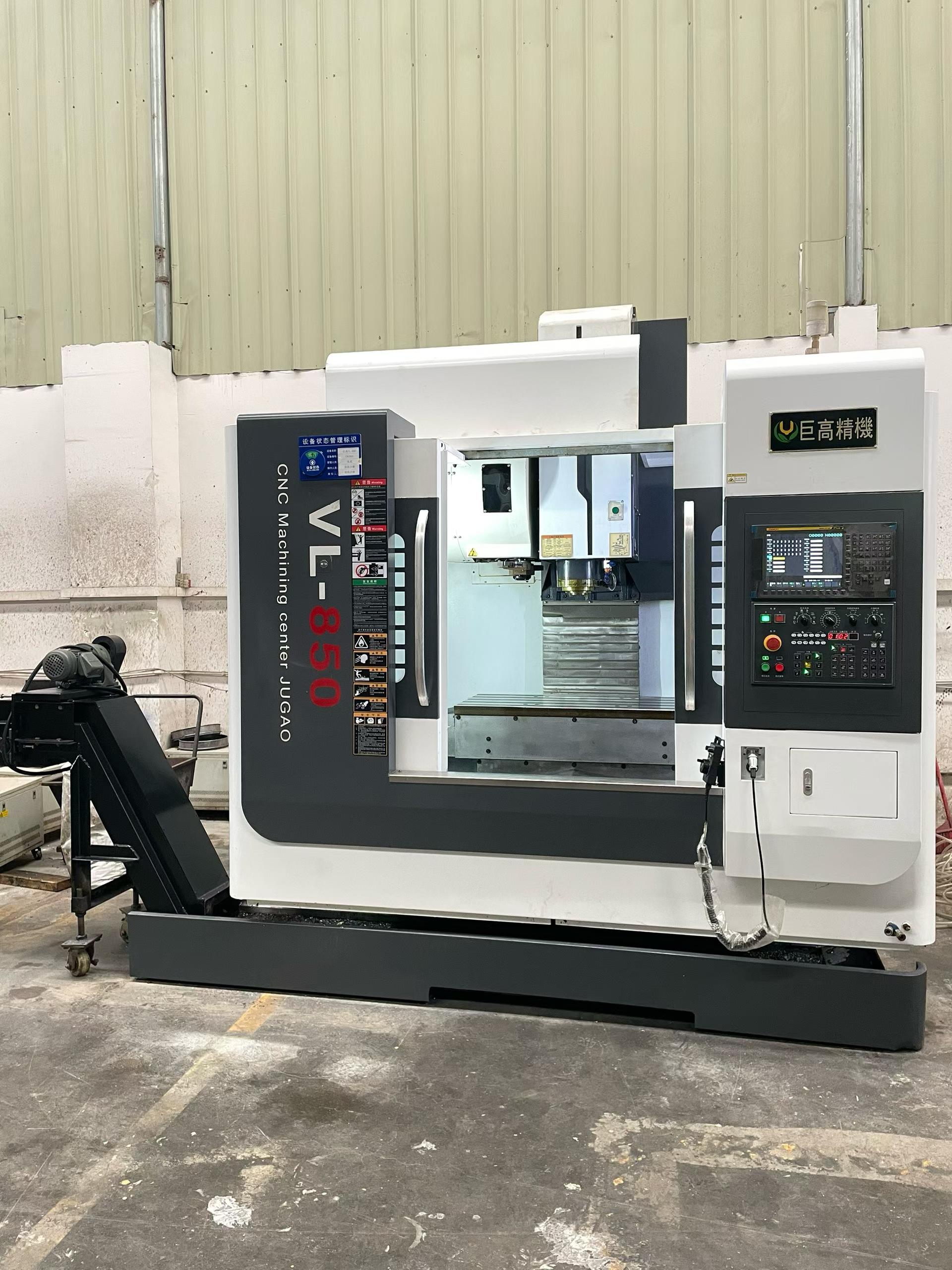 Used Jugao 850 Vertical Machining Center with FANUC Plus