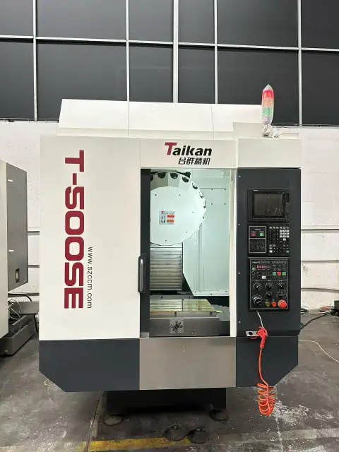 Used Taikan T 500 SE CNC Vertical Machining Center with Mitsubishi M 80 Control