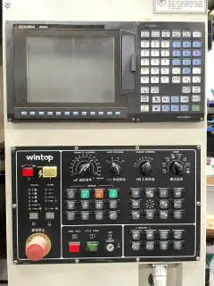 Used Taiyi T 500 Vertical Machining Center with Mitsubishi M 70 A photo 2
