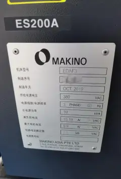 Used Makino EDAF 3 EDM Machine for Sale photo 8