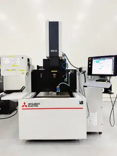 Used Mitsubishi SG 12 EDM Machine (Top Configuration) with C-Axis and 9-Position Electrode Magazine photo 1