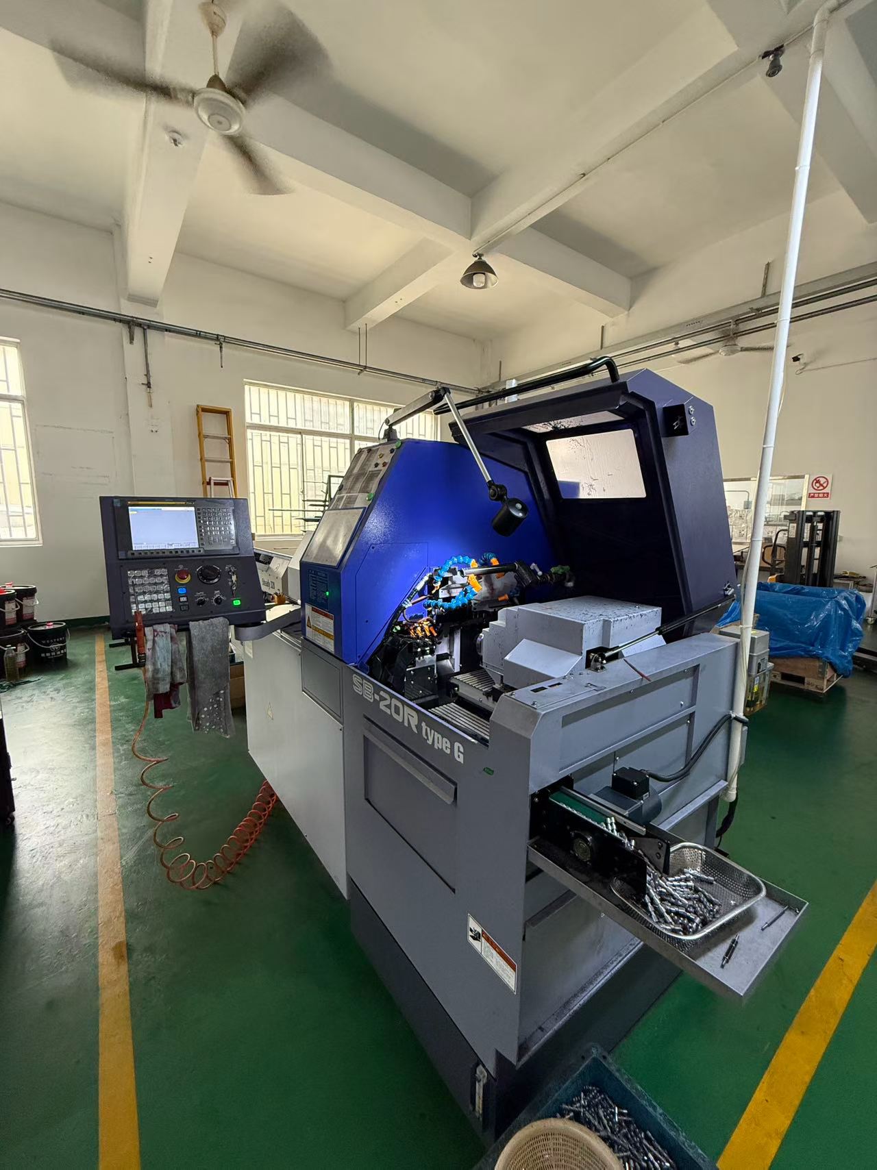 Mesin Bubut CNC Tipe Swiss Star SB-20 R Bekas