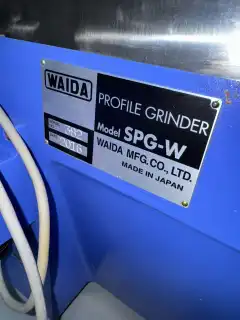 Used WAIDA SPG-W CNC Optical Profile Grinder photo 8