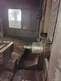 Used Qinghai Yiji Horizontal Machining Center with FANUC MD photo 5