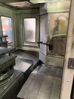 Used Toshiba 630 Dual-Station Horizontal Machining Center with FANUC MD photo 2