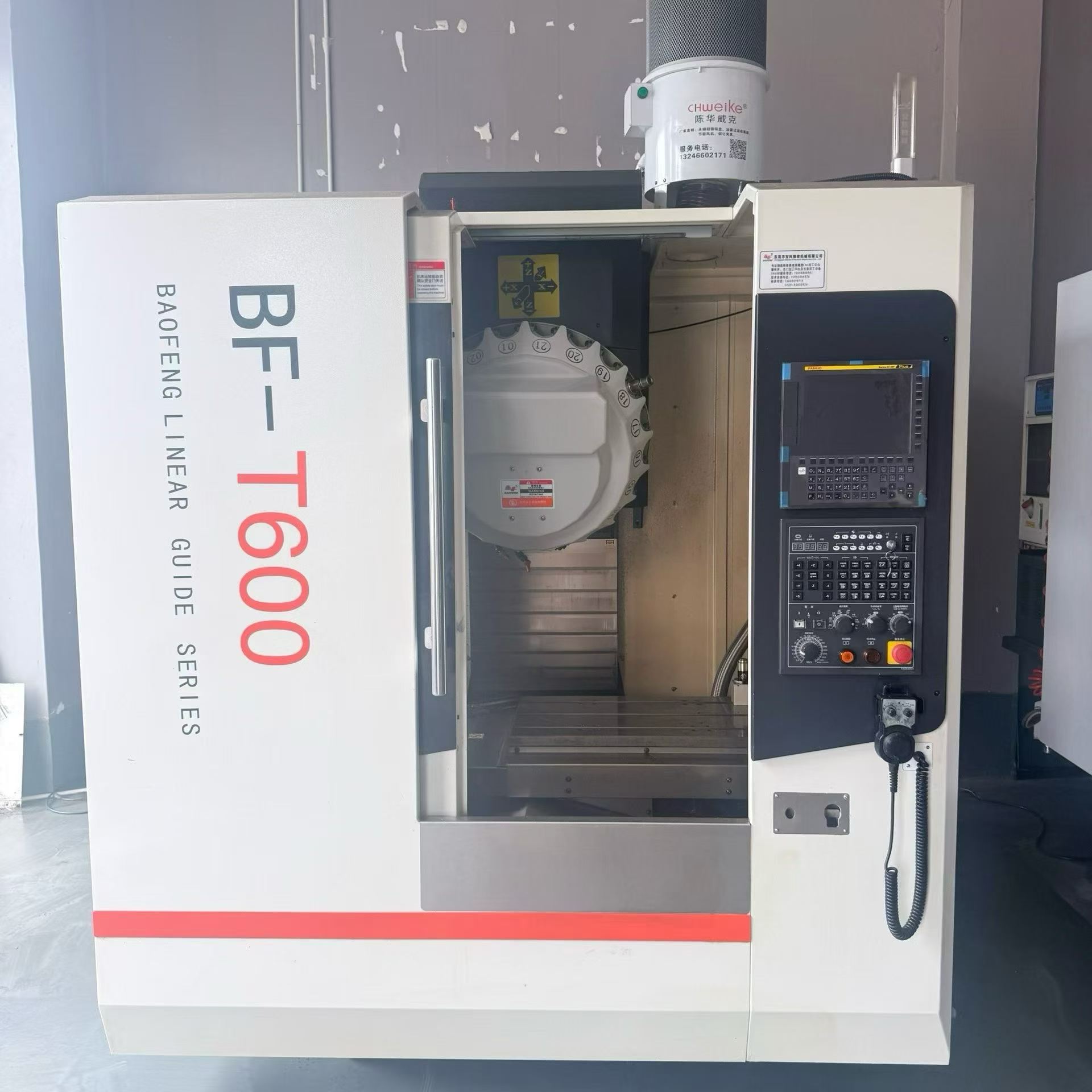 Kullanılmış BaoFeng BF-T 600 Delme ve Kılavuz Çekme Merkezi