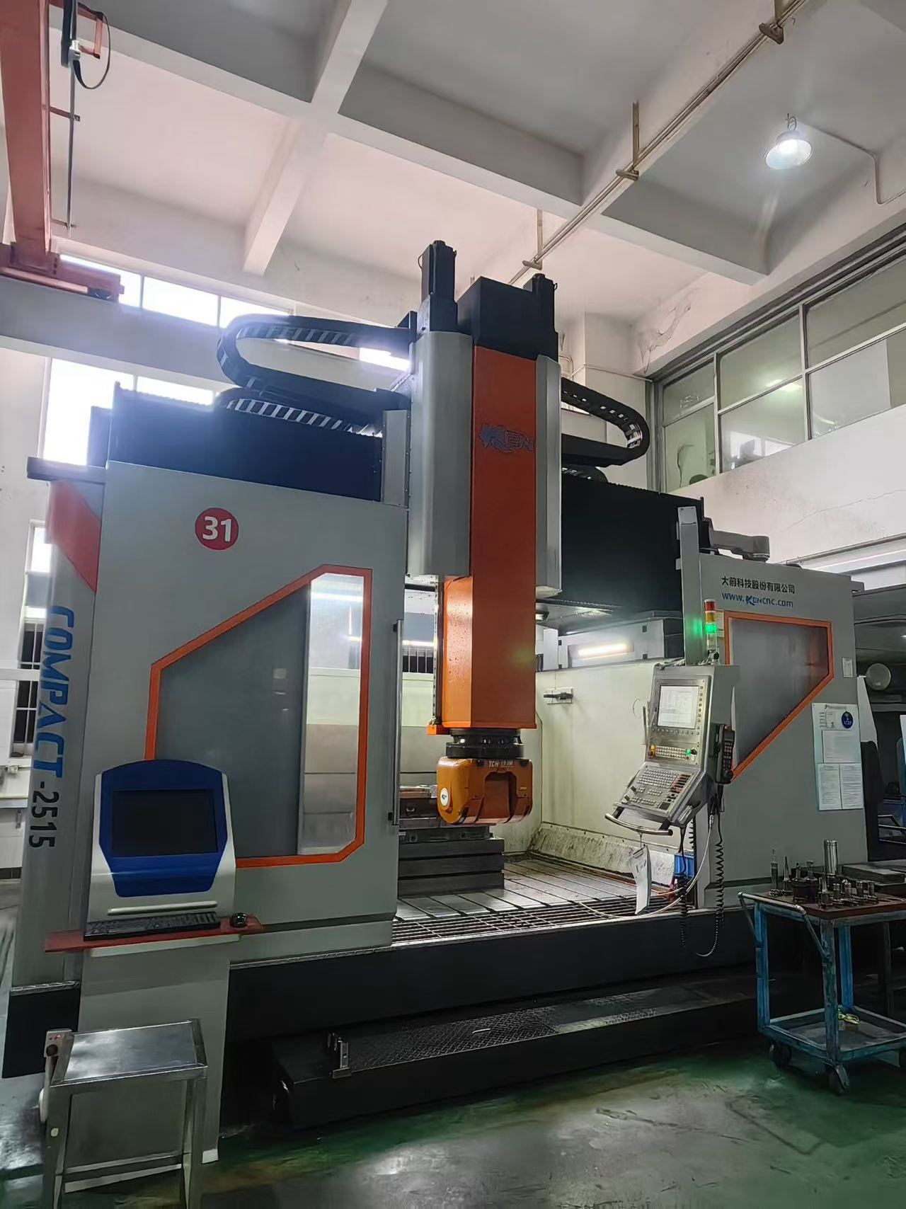 Used Ta Chien 2515 5-Axis Gantry Machining Center with HEIDENHAIN photo 7