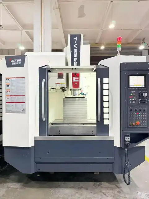 Used Taikan T-V 856 S / 1165 / 1375 Vertical Machining Centers with Mitsubishi M 80