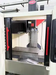 Used JiRFINE V-8 Vertical Machining Center with Mitsubishi M 80 Control photo 2