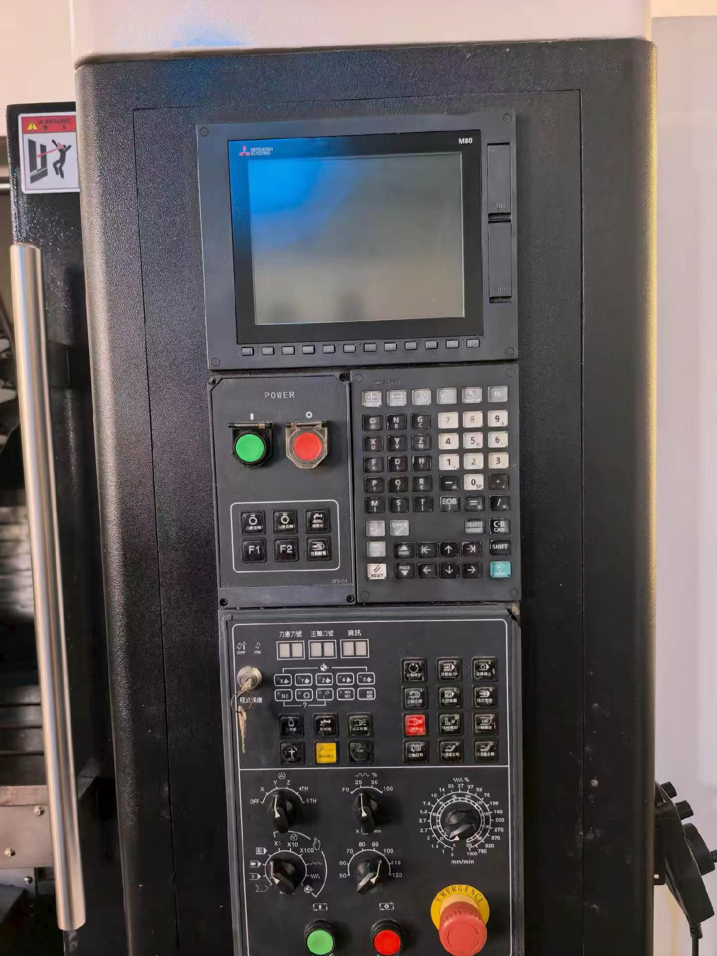 Used JONE T-10 CNC Drilling and Tapping Center with Mitsubishi M 80 photo 3