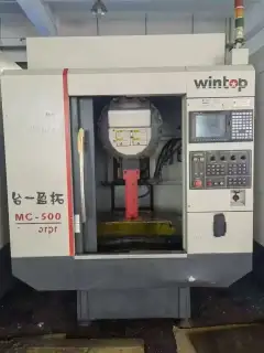 Used Taiyi Yingtuo MC 500 CNC Drilling and Tapping Center with Mitsubishi M 70 A photo 3