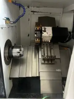 Two Nearly New Yuanjie 46 Turret-Type CNC Lathes with SYNTEC photo 4