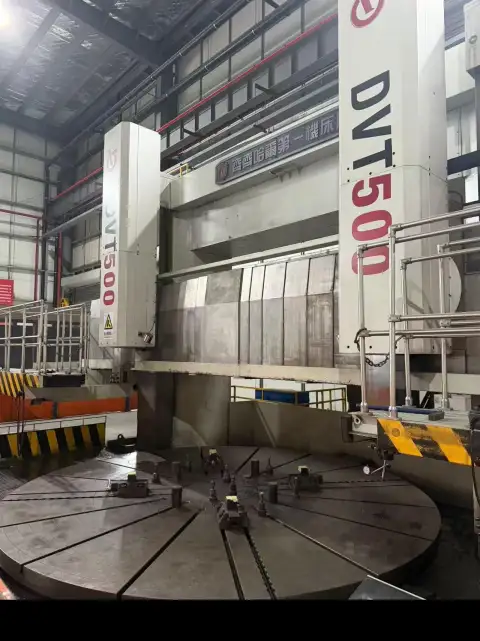 Used Qiyi 5 m CNC Vertical Lathe with Siemens 828 D (2021)