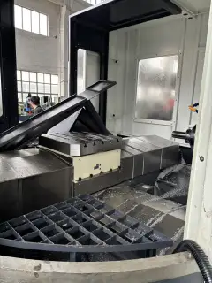 A-MAC MAC 630 Horizontal Machining Center with Mitsubishi M 80 photo 6