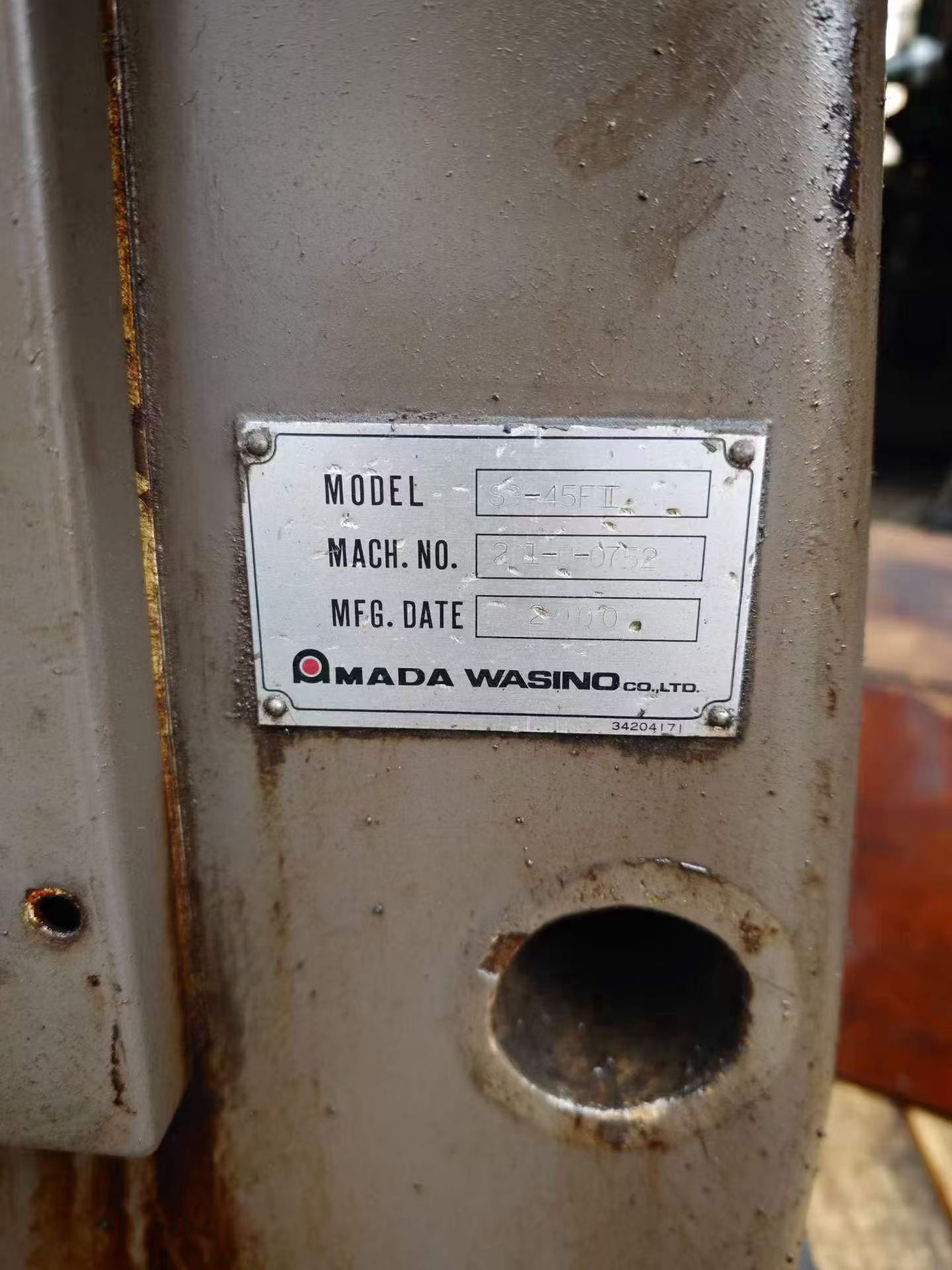 Used Amada Wasino SG-45 F Surface Grinding Machine photo 5