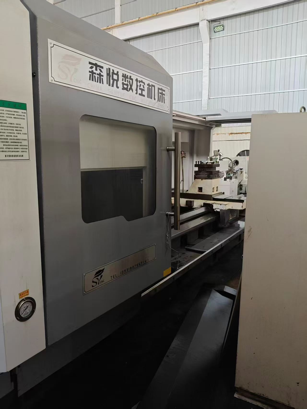 เครื่องกลึง CNC CAK 61110 3 m งานหนัก มือสอง พร้อม GSK