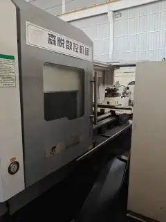 Used Heavy-Duty CAK 61110 3 m CNC Lathe with GSK photo 1