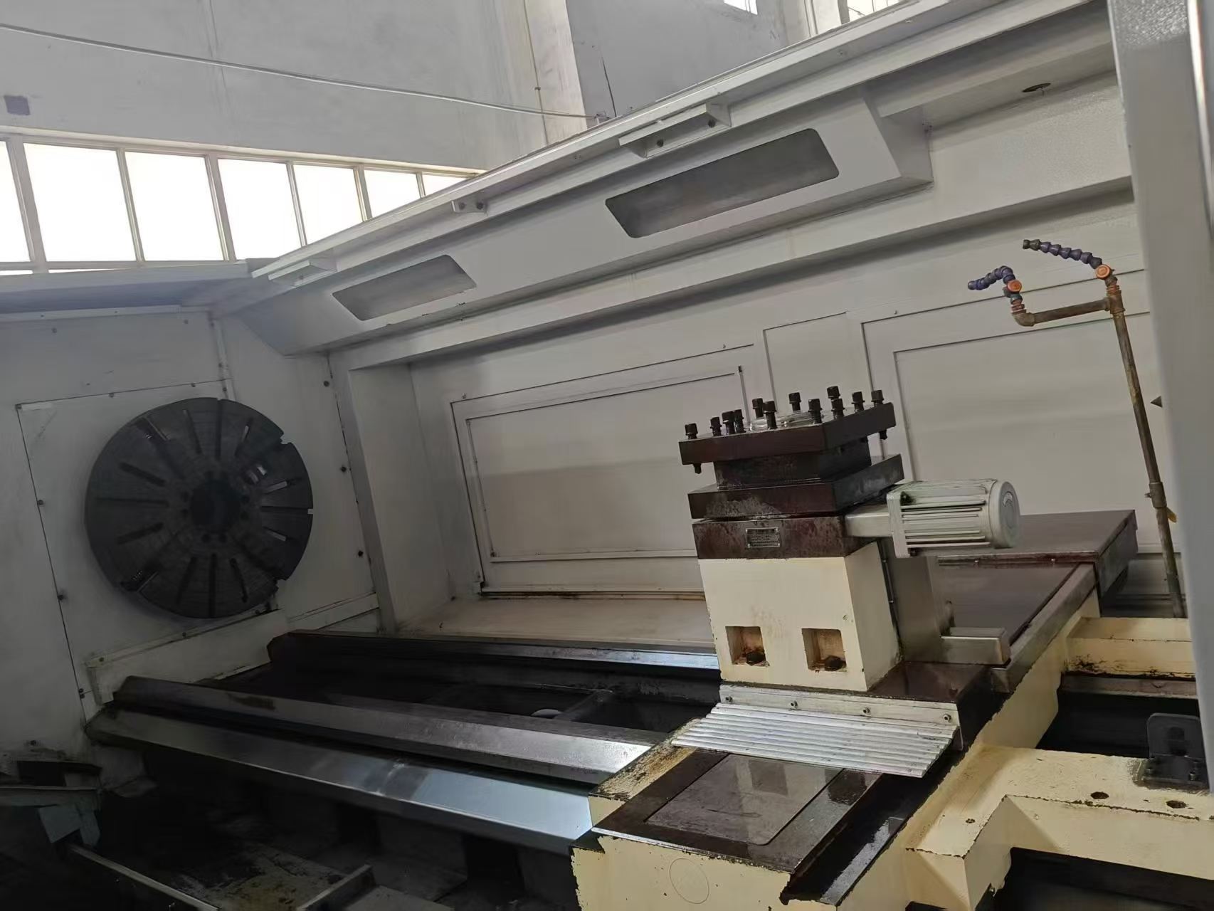 Used Heavy-Duty CAK 61110 3 m CNC Lathe with GSK photo 3