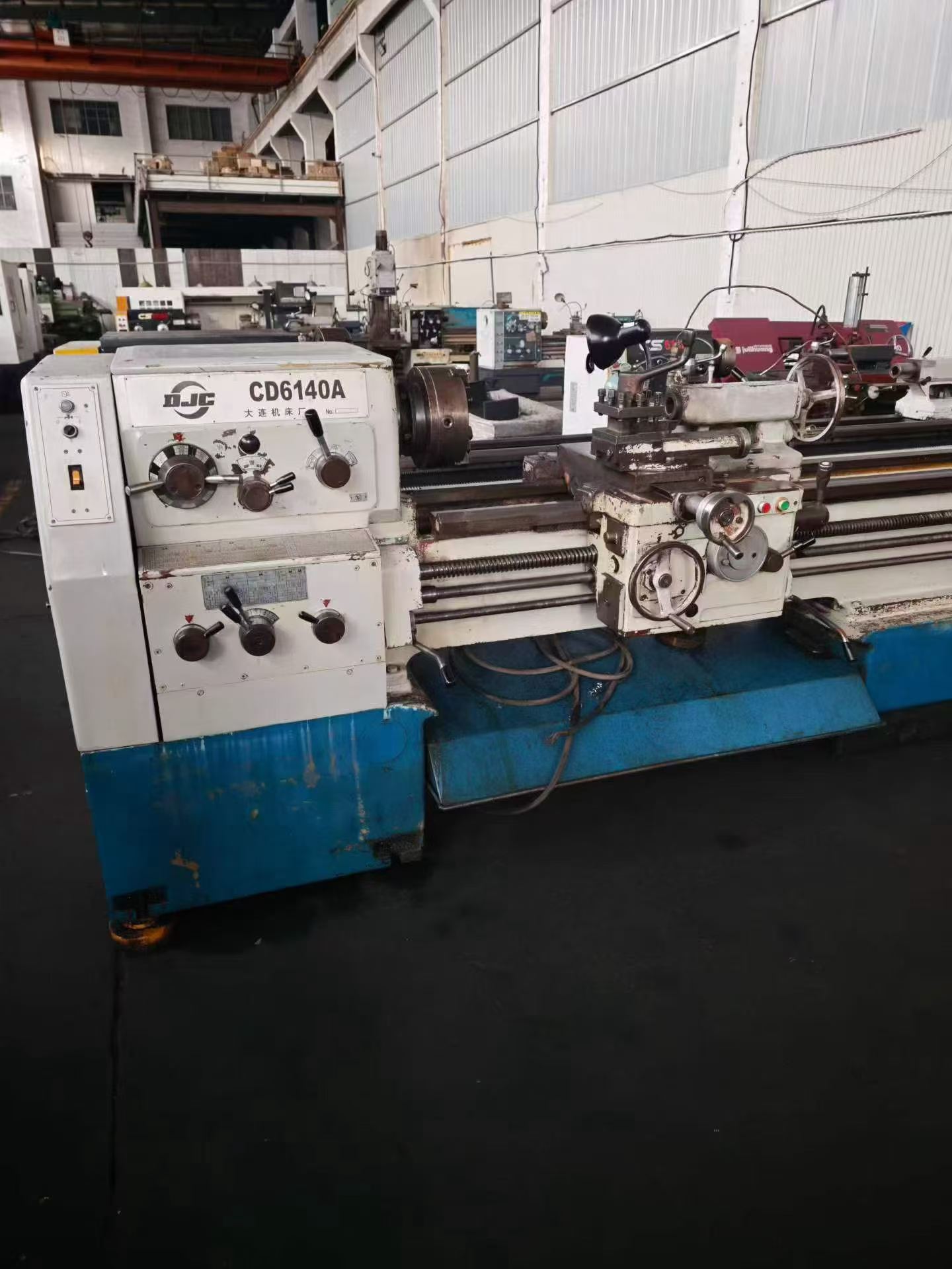 Used Dalian CD 6140 A 3-Meter Lathe photo 2
