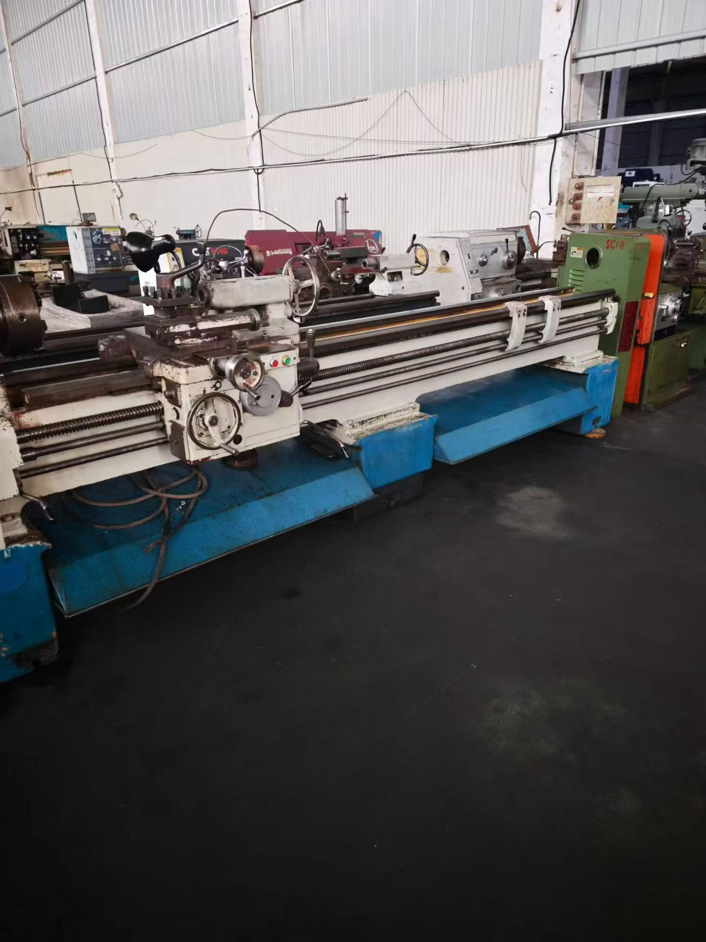 Used Dalian CD 6140 A 3-Meter Lathe photo 3