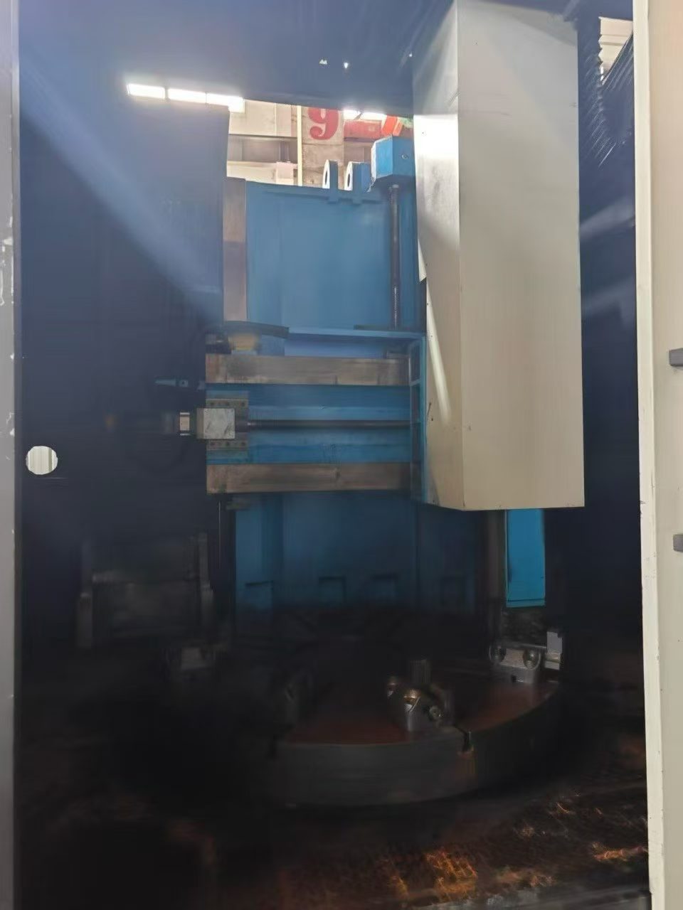 Used Dalian Xindi CK 5117 CNC Vertical Lathe with GSK 980 photo 4