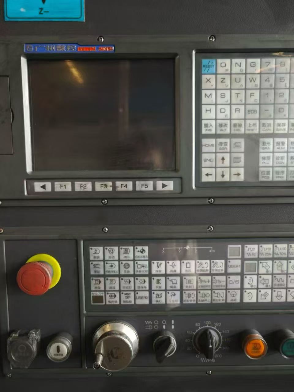 Used Dalian Xindi CK 5117 CNC Vertical Lathe with GSK 980 photo 8